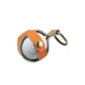 Oranger Leder Mini Golfballhalter Clip Schlüsselanhänger tragbares Sport Zubehör Neu - Orange
