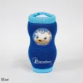 Blue neoprene golf ball pouch holder, portable 3D GOLF waist bag for storing two balls. - Blue