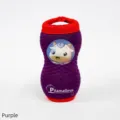 Neoprene golf ball pouch holder in purple portable golf accessory for two balls storage - Purple