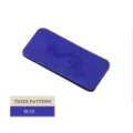 Blaues langes Portemonnaie mit Tigermuster Prägung, stilvoller Kartenhalter für Damen. - Blau