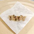 Gold metal butterfly hair clip variant, elegant brushed texture spring hair clip for women. - Three Butterfly Style (9#) / Gold