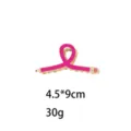 Pink pencil hair claw clip for women, creative metal hairpin for half updo and ponytail. - Rose Red