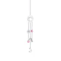 Acchiappasole in cristallo con design a occhio sole luna e perline prisma per decorazione finestre - Stile 10