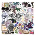 50 Pcs Boho Witchy Stickers Aesthetic Waterproof Vinyl Decals for Laptop Water Bottle Cup DIY - GT146