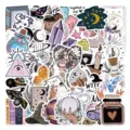 50pcs Boho Witchy Aesthetic Stickers Waterproof Vinyl Decal for Laptop Journal Water Bottle - GT147