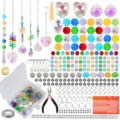 460pz Acchiappasole in Cristallo Kit DIY Creatore di Arcobaleno Accessori - 460 Pezzi