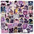 50pcs bookish sticker pack aesthetic witchy waterproof vinyl stickers for laptop luggage. - PMS235