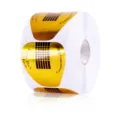 Gold nail forms roll 500 pcs extension nail art stickers professional manicure supplies - Large Horseshoe Nail Form / 500 Pieces Pack / Gold