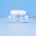 Transparante Acryl UFO Creme Pot 3G Lege Cosmetische Subverpakking Fles Witte Deksel - 3.00g