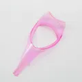 Pink plastic eyelash guard cosmetic tool eye makeup helper portable mascara shield brush. - Bulk Eyelash Card(0033) / Pink