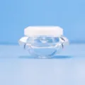 Transparante 15g acryl lege reiscrèmepot, ufo cosmetische container fles grootte. - 15.00g