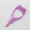 Purple plastic eyelash makeup guard tool helper brush curler comb accessory for beginner eye makeup - Bulk Eyelash Card(0033) / Purple