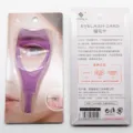 Purple glitter eyelash card makeup tool with dual density comb for beginners easy use - Carded Eyelash Card(0033) / Glitter Purple