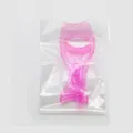 Pink plastic 3-in-1 eyelash shield makeup tool helper for beginner eye beauty. - 2 Pieces Eyelash Card Set / Pink