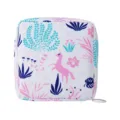 Cute nylon sanitary pad storage pouch portable cartoon makeup lipstick organizer bag for travel - Cotton-Padded Unicorn