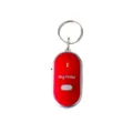 Compacte LED elektronische sleutelzoeker anti-verlies slimme sleutelhanger locator rood - OPP Zak / Rood