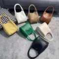 Spring summer large capacity handbag bucket bag Korean fashion versatile shoulder bag - Brown