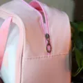 Roze transparante reistoilettas grote capaciteit draagbare make-up organizer waterdichte tas - Zwart Middel