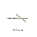 Gold rhinestone cross hair clip, elegant metal side hairpin for women and girls daily wear. - Gold Rhinestone Cross Style