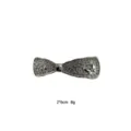 Silver rhinestone bow hair clip stylish crystal hairpin for women fashion sweet hair accessories - Rhinestone Bowknot Style (1101-10)