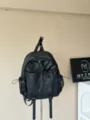 Sac a dos unisex etanche multifonctionnel noir pour les deplacements et les voyages. - L / Noir
