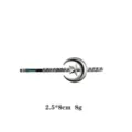 Silver crescent moon and star hair clip with dazzling rhinestones sweet cool side hairpin 8g - Silver Rhinestone Moon Style
