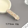 Strass Perlen Haarspange süße Haarnadel für Damen Mädchen Haaraccessoires Kopfschmuck - Champagner (1069-1 Champagner)