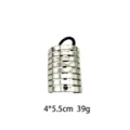 Attache queue de cheval metal argente pince a cheveux mode pour femme coiffure chic - Argent
