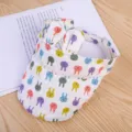 Joli chapeau de soleil pour enfants avec motif de lapin casquette d'été respirante bébé. - Environ 49-52 cm / Lapin coloré