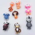 Suesse Cartoon grosse Augen Tier Schluesselanhaenger DIY Taschen Zubehoer Anhaenger - Großäugiges Tier
