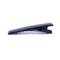 Schwarze Metall Haarklammer, klassisches Entenschnabel Design mit Lackierung, Haar-Accessoire. - 3cm / Schwarz