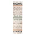 Boho Woven Cotton Linen Rug Tassel Geometric Runner Mat Bedroom Bedside Floor Carpet - 60*90cm / Tagla
