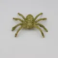 Gouden Glitter Spin Speelgoed Halloween Feest Decoratie Enge Rekwisiet Gouden Afwerking - 7cm*7cm / Goud Roze
