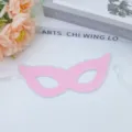 Pink sequin half-face mask, glitter masquerade party eye mask for women girls. - Pink Sequin Mask Style 1