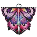 Sterrenhemel vlinder cape kostuum voor Halloween cosplay feest toneelvoorstelling kleding - Sterrenhemel Roze
