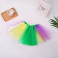 Multi-color mesh tutu skirt for party dance stage performance dress up costume new - One Size / Bottoms / Three Colors