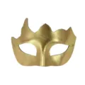 Gouden multipoint masker, PVC oogmasker voor Halloween feest en leuke verkleedpartij. - Goud