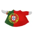 Portugal Flagge Rasen Gans Outfit Trikot Outdoor Hof Statue Dekoration Kleidung Kostüm - Einheitsgröße / Portugal-Stil