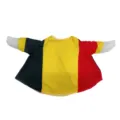 Belgische Flagge Gans Outfit Hof Rasen Gans Kleidung 2026 Weltmeisterschaft Dekoration - Einheitsgröße / Belgien-Stil