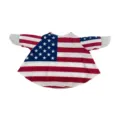 Amerikanische Flagge Gans Outfit für Veranda Hof Gänsefigur, patriotisches Kostüm. - Einheitsgröße / Vereinigte Staaten