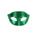 Grüne glänzende PVC Maske für Karneval Party Venedig Kostüm sexy Mode Augenmaske Stil. - Grün