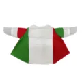 Italienische Flagge Rasengans Outfit Kostüm für Outdoor Garten Statuen Dekoration Bekleidung. - Einheitsgröße / Italien-Stil