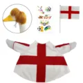 completo di costume bandiera inghilterra calcio per oca 23 pollici decorazione. - Inghilterra