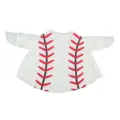 Funny goose costume baseball pattern white pet apparel jersey for funny cosplay petswear - Baseball
