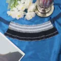 Elegante colletto finto in pizzo nero e bianco volant accessorio moda stile lolita donna - Sciarpa Nera
