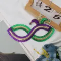 Pailletten Maskerade Masker Mardi Gras Feest Kostuum Glitter Oogmasker Carnaval Accessoire - Driekleurige hoed