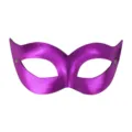 Masque de bal semi-visage en PVC violet, masque des yeux sexy et elegant pour soiree. - Style Princesse PVC (Bande Élastique Réglable) / Violet