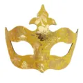 Gouden Venetiaanse mascarade masker voor feest bal feestje kostuum podiumrekwisieten. - Goud