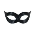 Masque de bal Noir en PVC Sexy Demi Visage Masque des Yeux pour Fete Mode Femme Style - Style Princesse PVC (Bande Élastique Réglable) / Noir