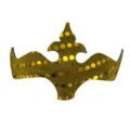 Goldene Pailletten Karneval Maske Venedig Maskerade Party Kostüm Zubehör festlich - Gold